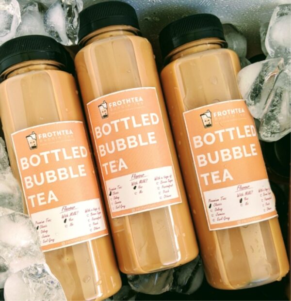 Bottled Bubble Tea Singapore FrothTea Bubble Tea